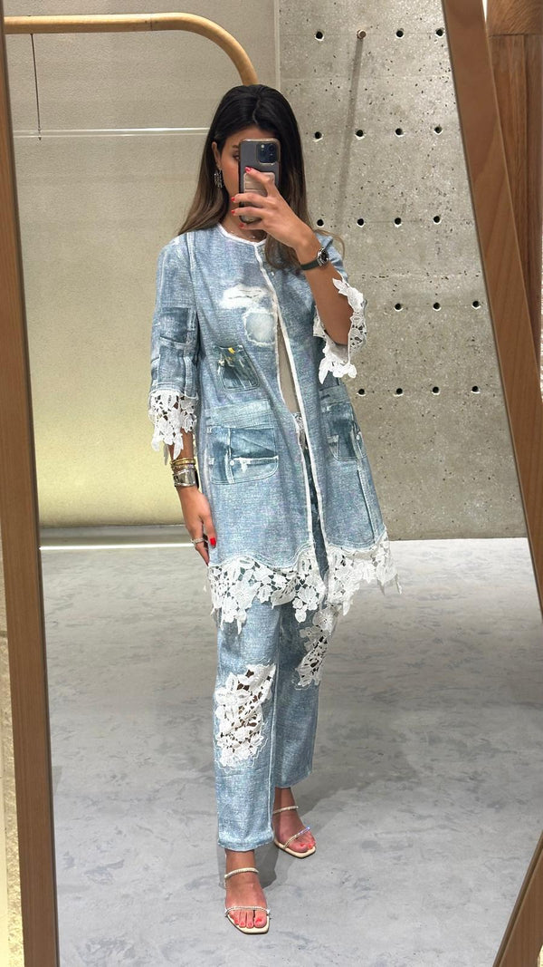 Long Denim Jacket - ZC9/H331