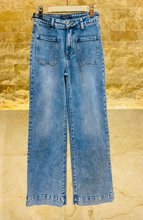 Straight Cut Denim Jeans - SD9181