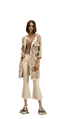 Embroidered Jacket - 4SB/TA6/G531