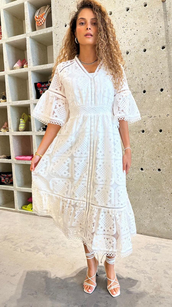 IC24-005 Alba Maxi Dress فستان ألبا ماكسي