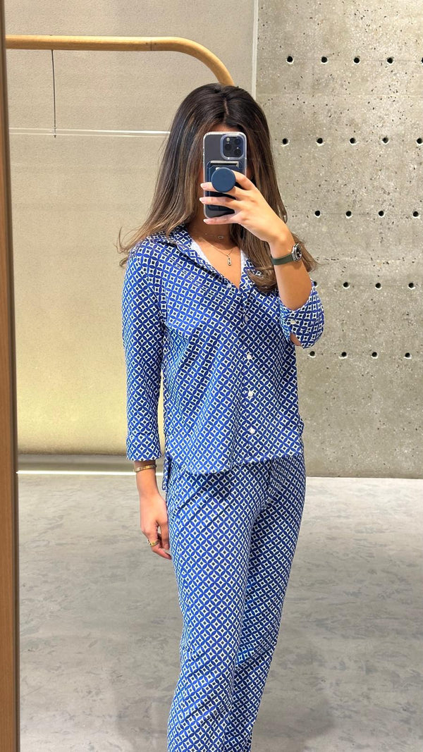 Geometric Print Shirt - 32247