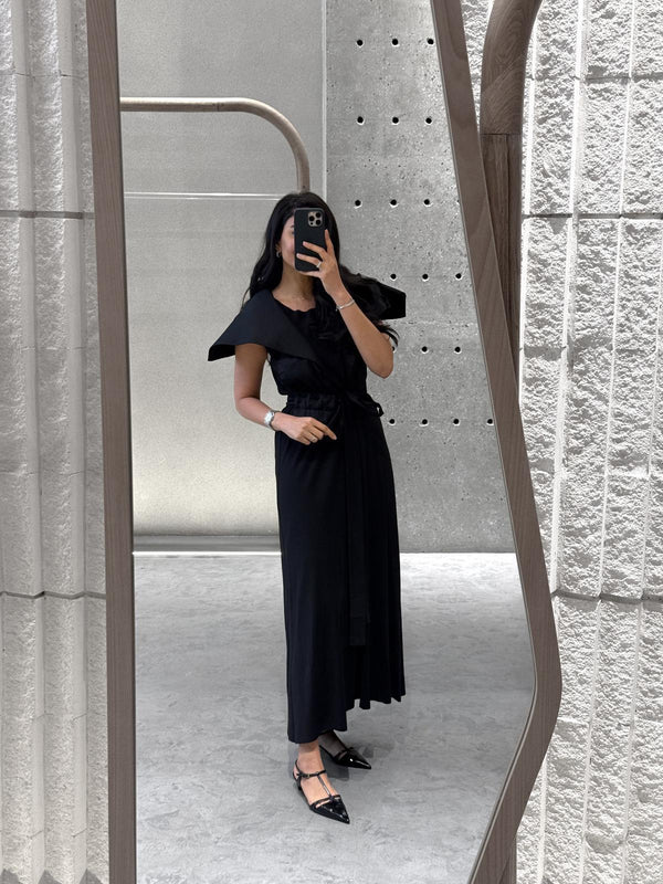 Taffeta Long Dress - BZ2075