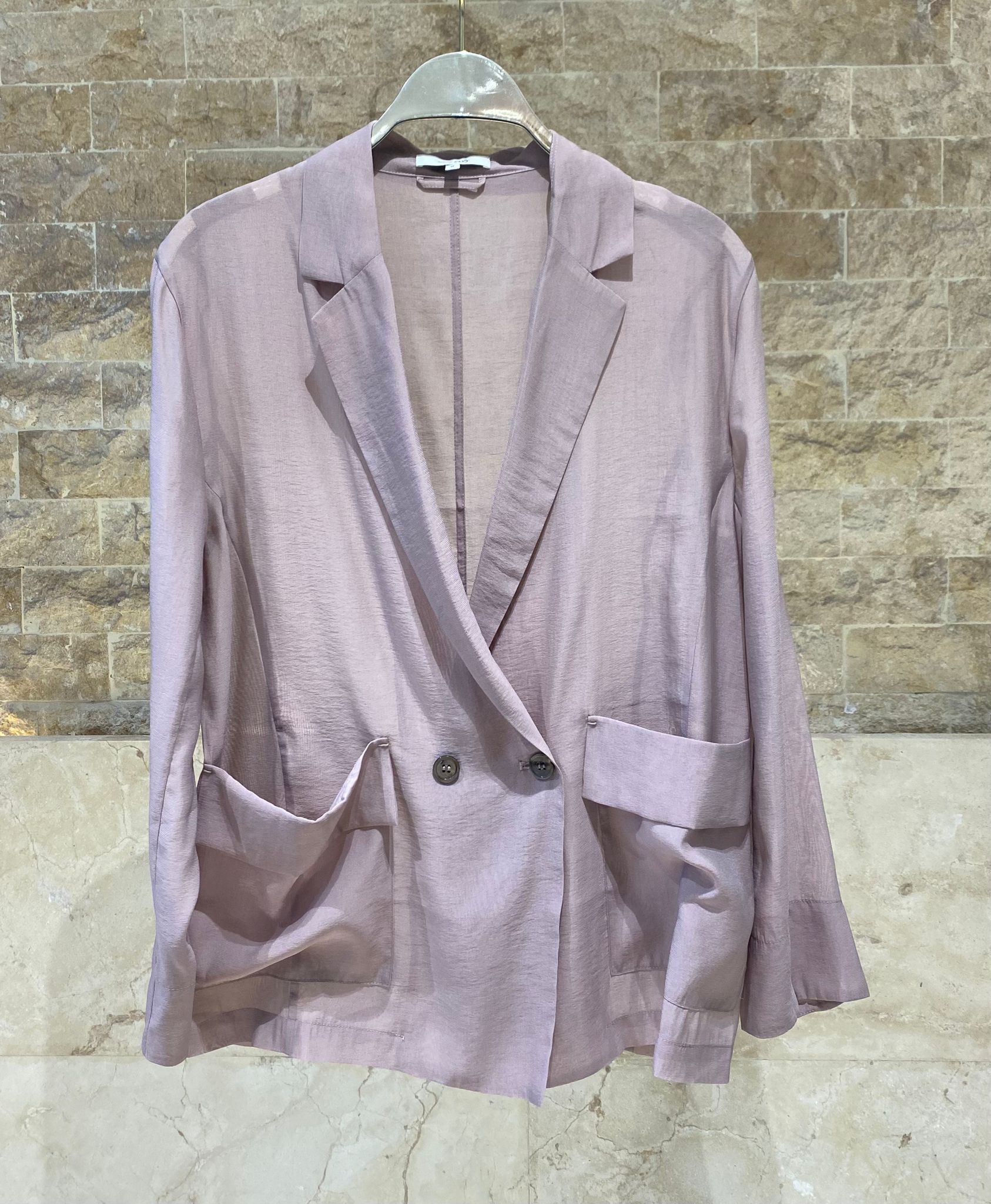 Double Breasted Sheer Jacket 26S-5002