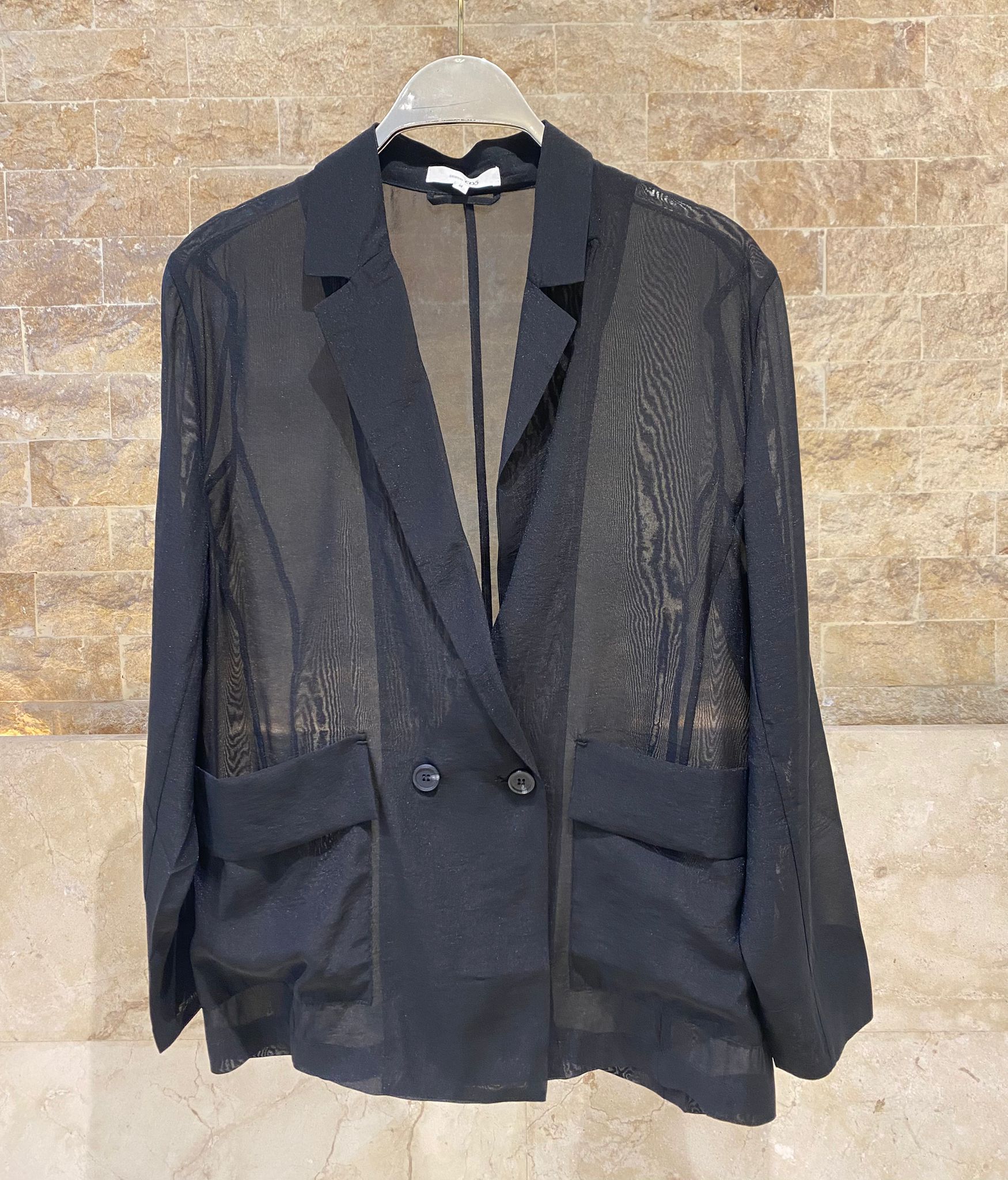 Double Breasted Sheer Jacket 26S-5002