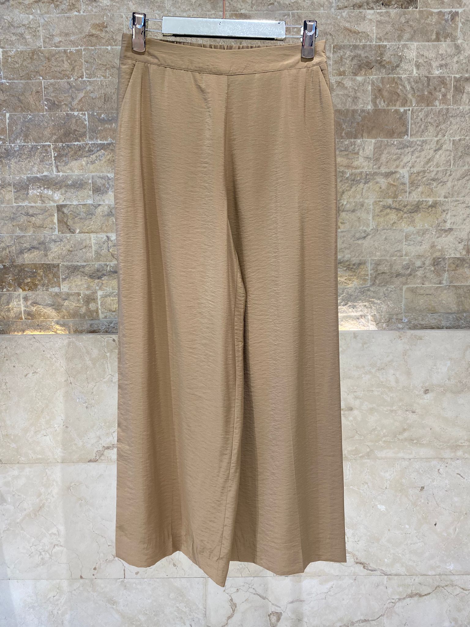 Sleeveless Shirt and Culottes Pants Set MS2615036/4008