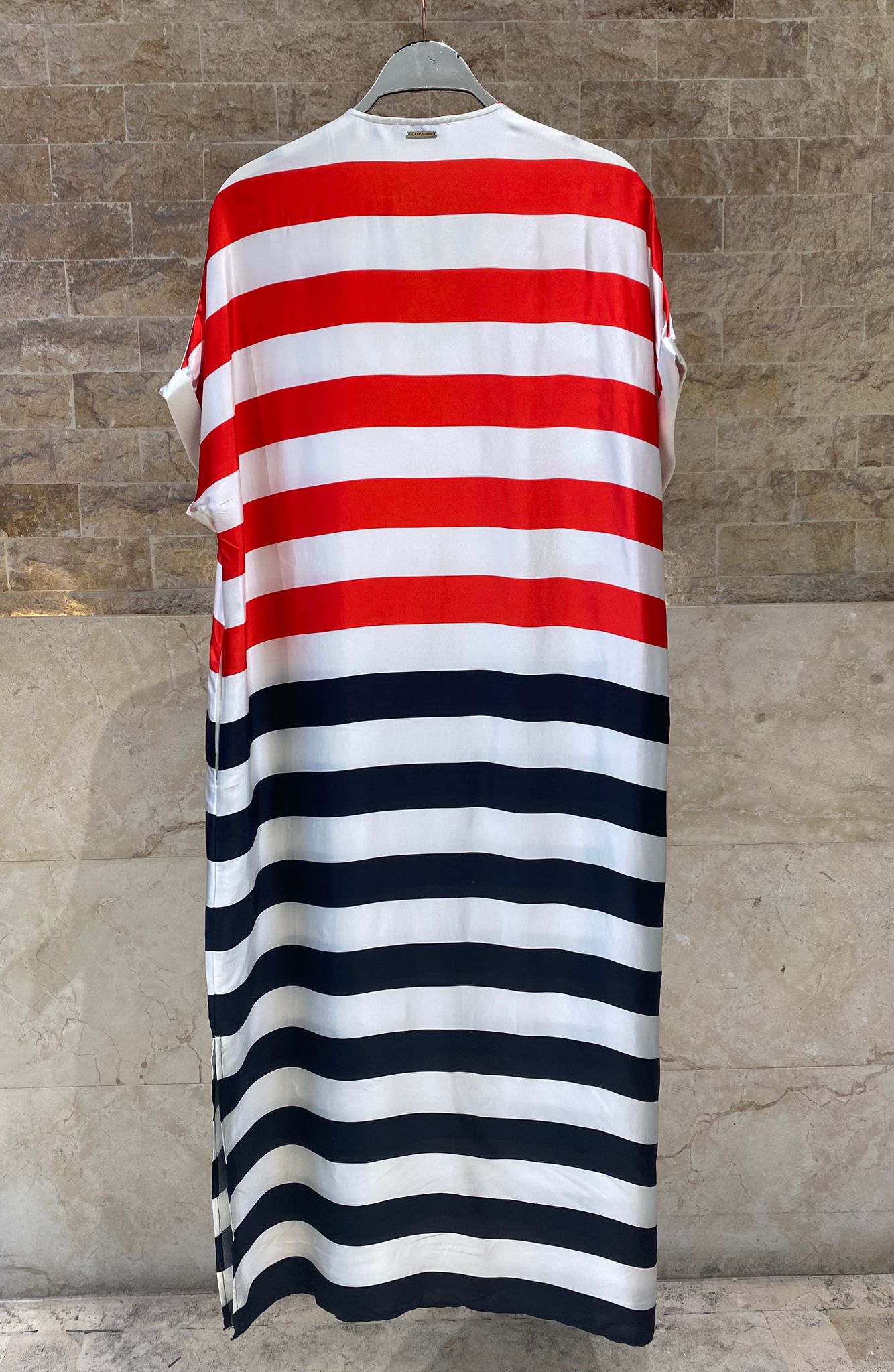 Stripe Long Dress LS2616013
