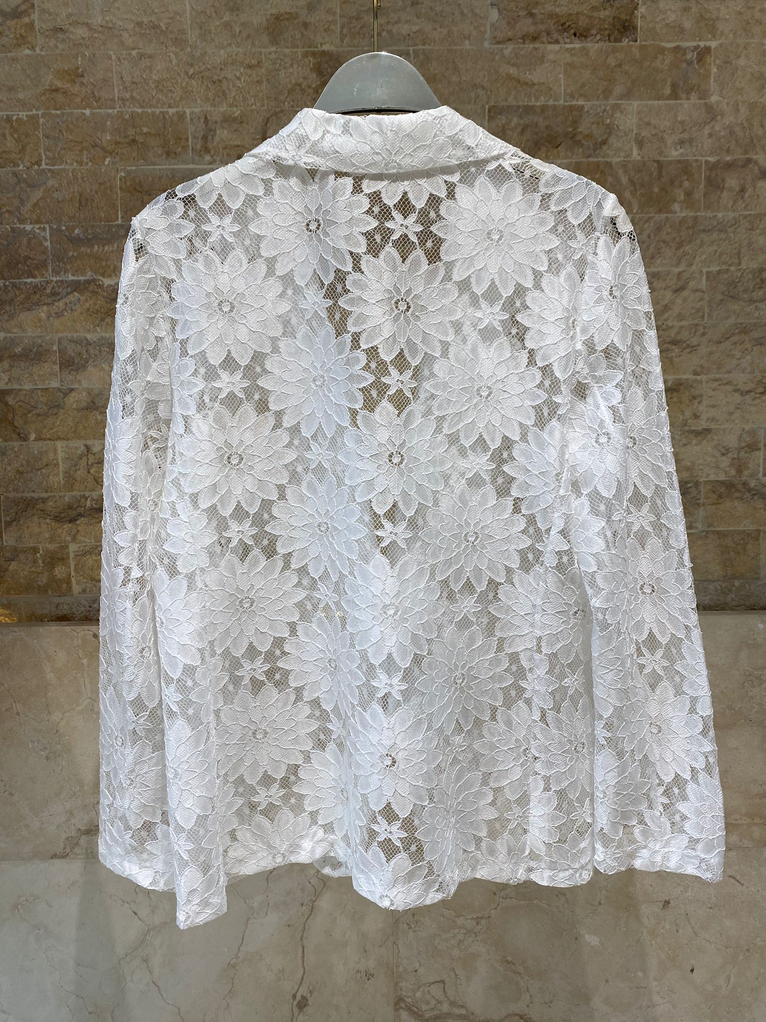 Floral Lace Jacket and Skirt TDM16626/526 - Brown Loft