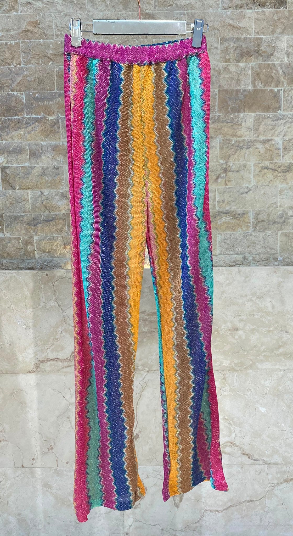 Knit Lurex Blend Pants 67897