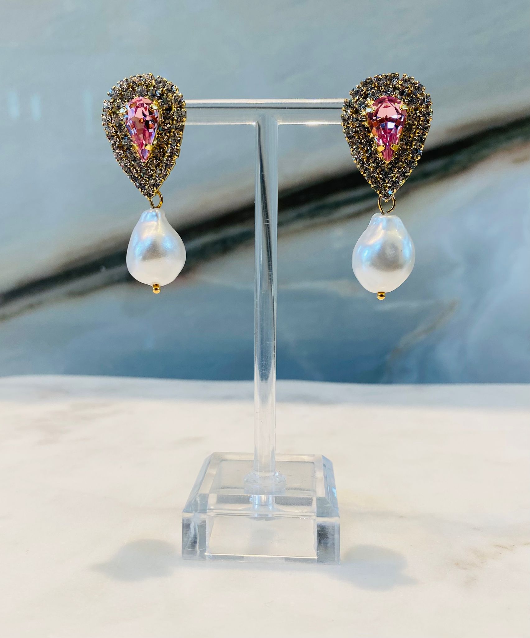 Bambola Pink Earrings