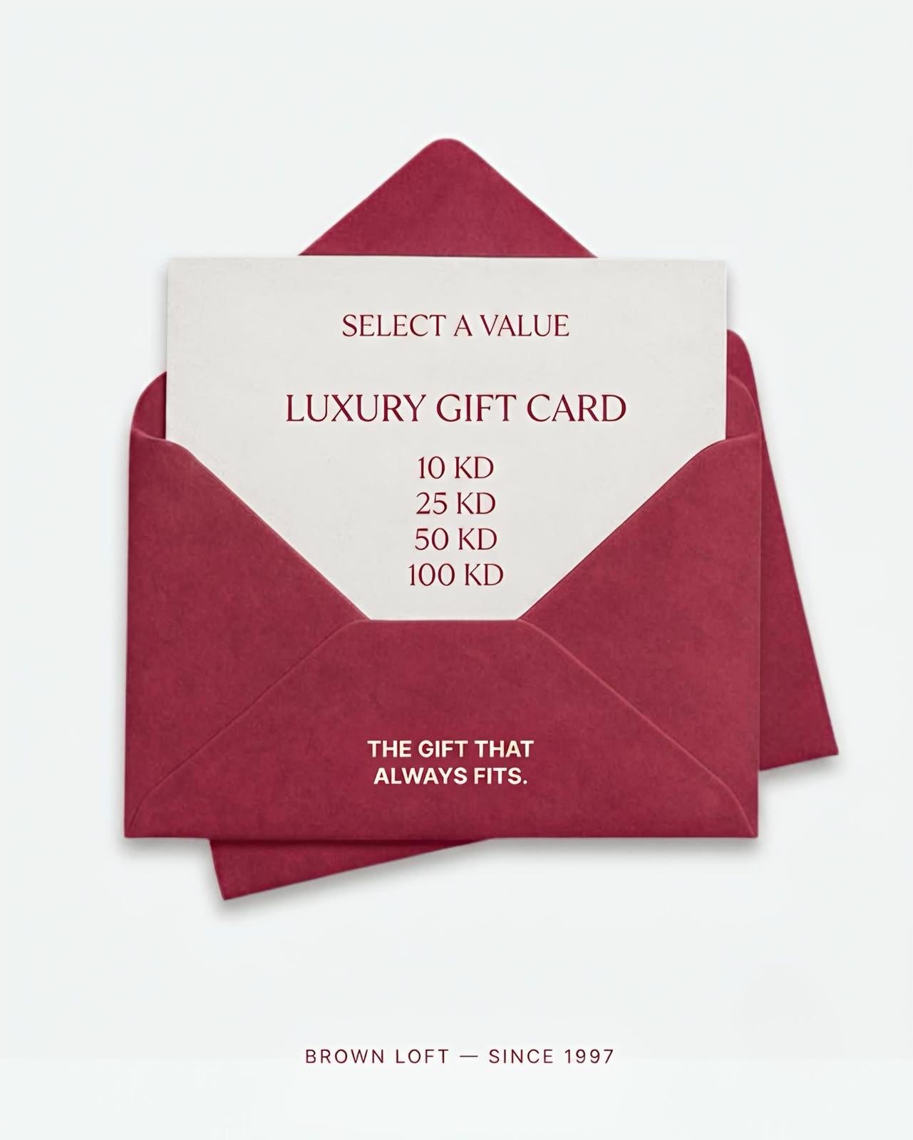 Digital Gift Card