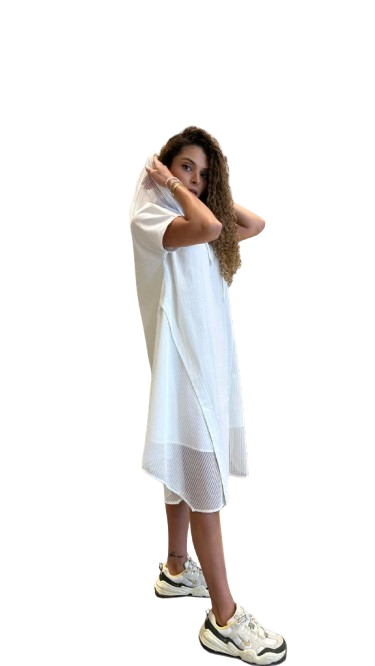 Midi Hoodie Dress - EA-24S-301