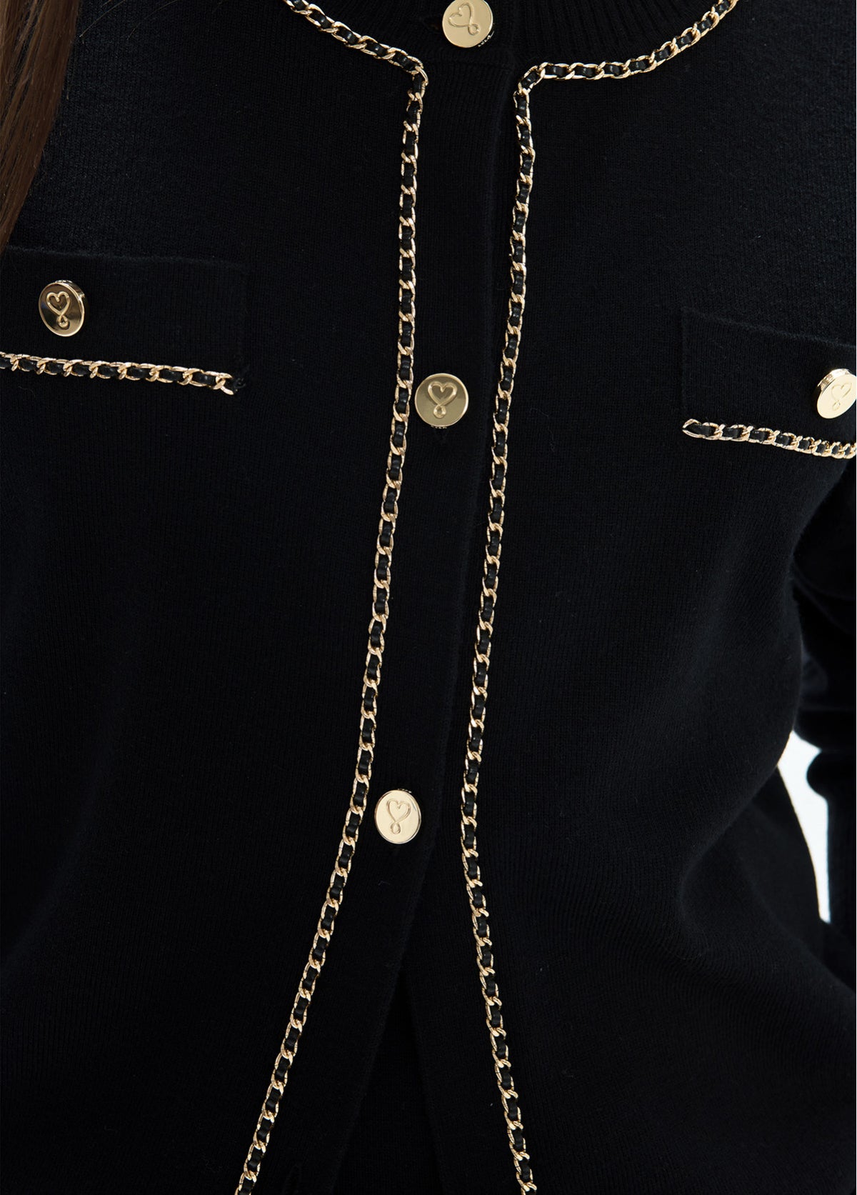 LF2611019.00N Chain Cardigan