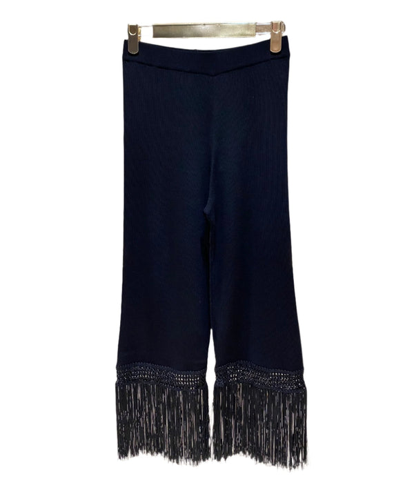 Monochrome Knit Cropped Pants - MS2414001
