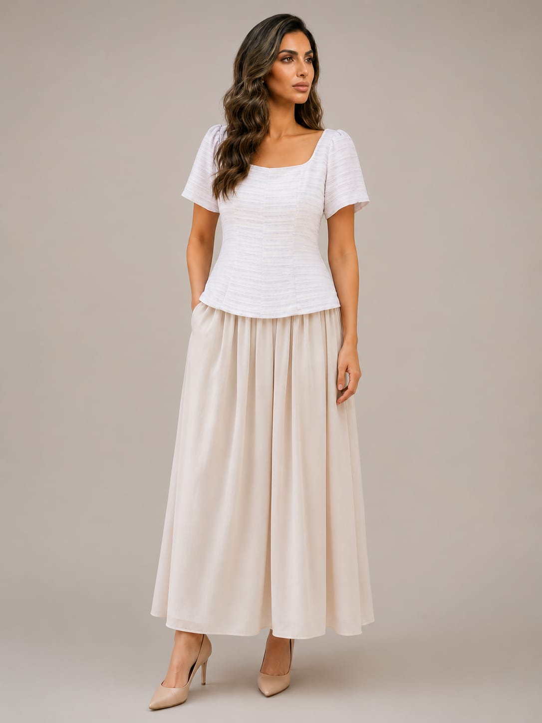 Talia Two Piece Dress فستان قطعتين