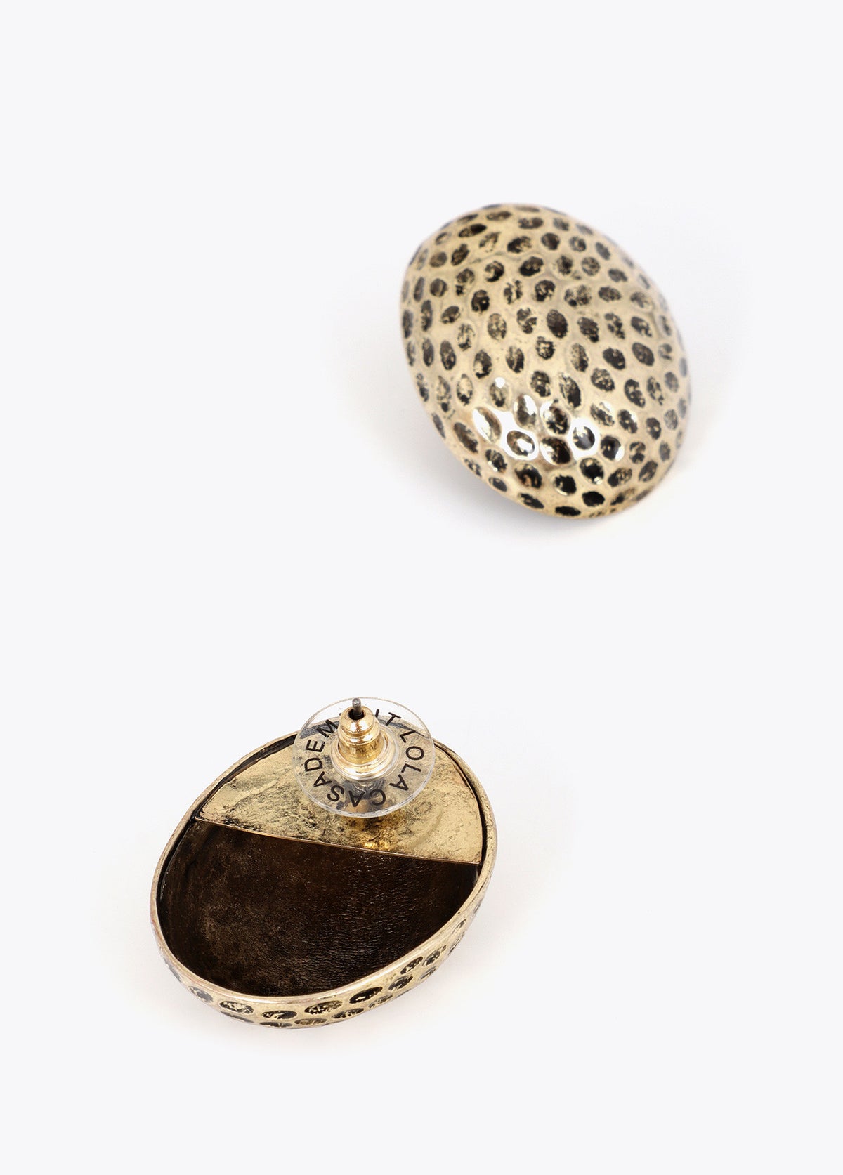LF2603045 Hammered Ball Earrings