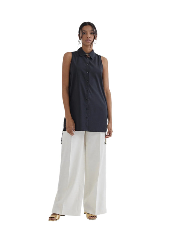 Long Sleeveless Shirt - MS2415008