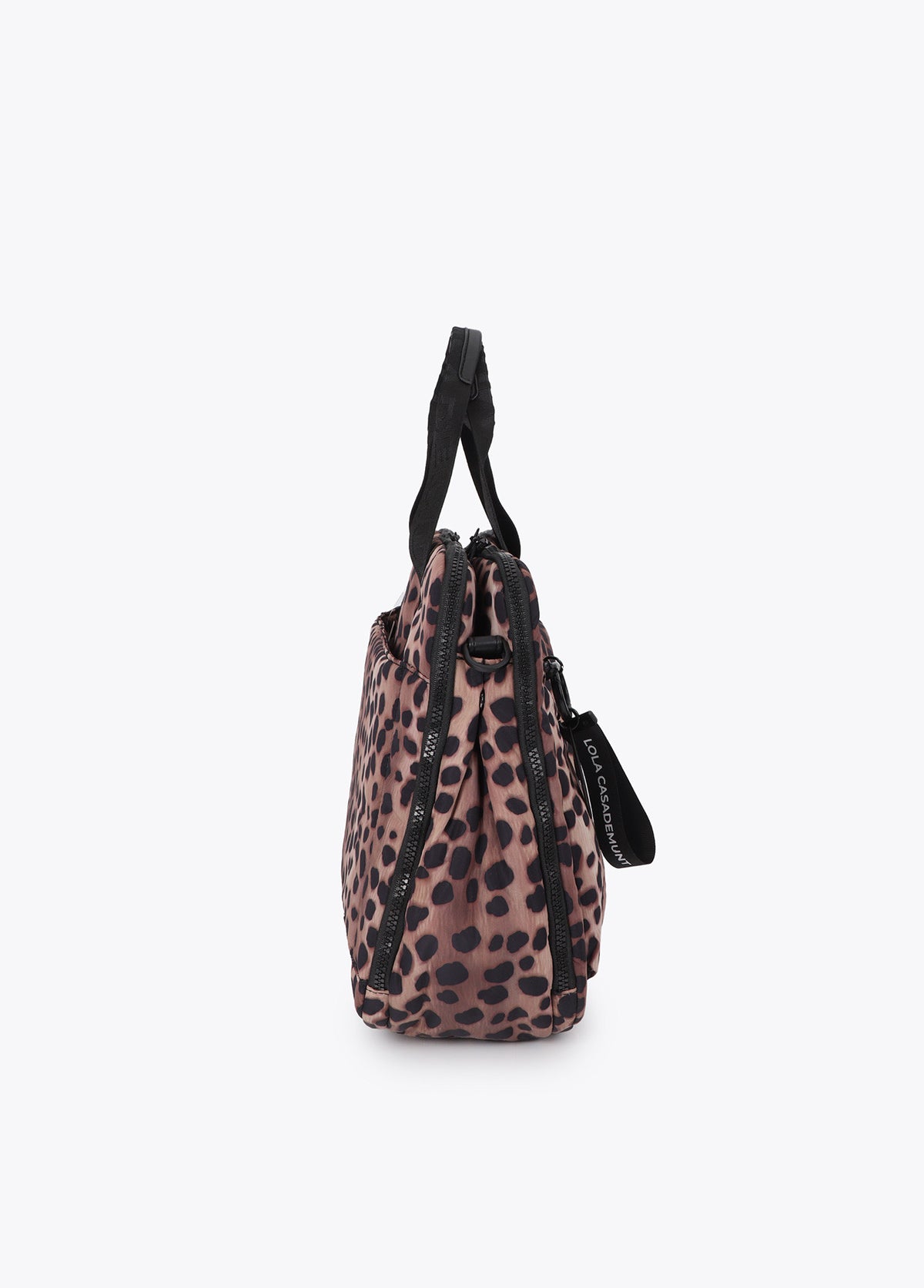 LF2612015 Nylon Laptop Bag with Animal Print
