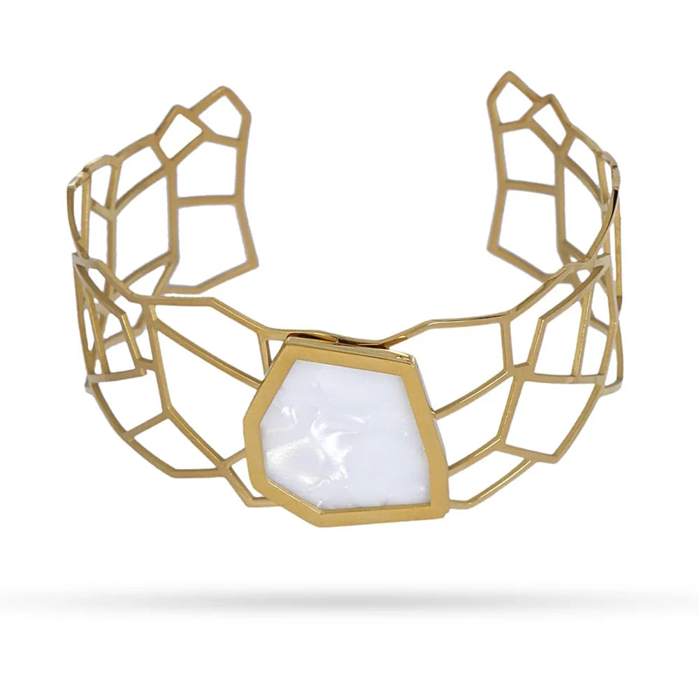 Geometry Open Cuff Bracelet - CPU010