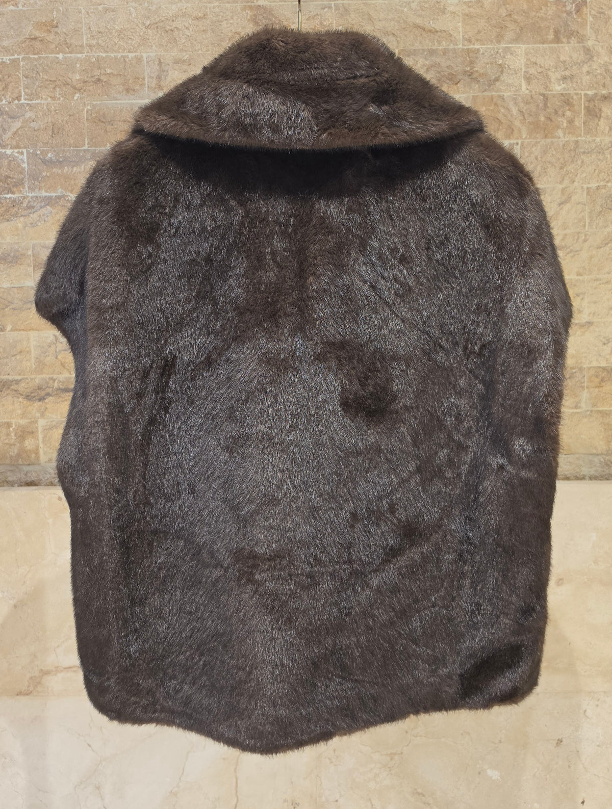 Emily Faux Fur Sleeveless Vest