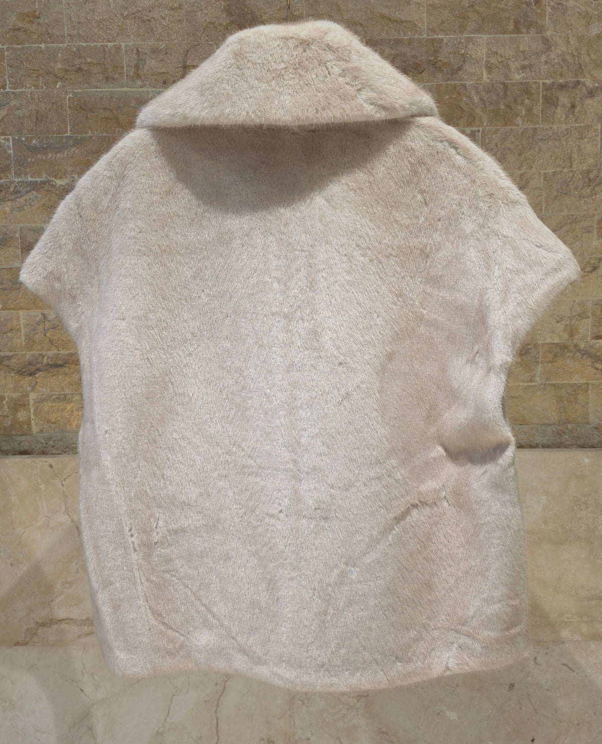 Emily Faux Fur Sleeveless Vest