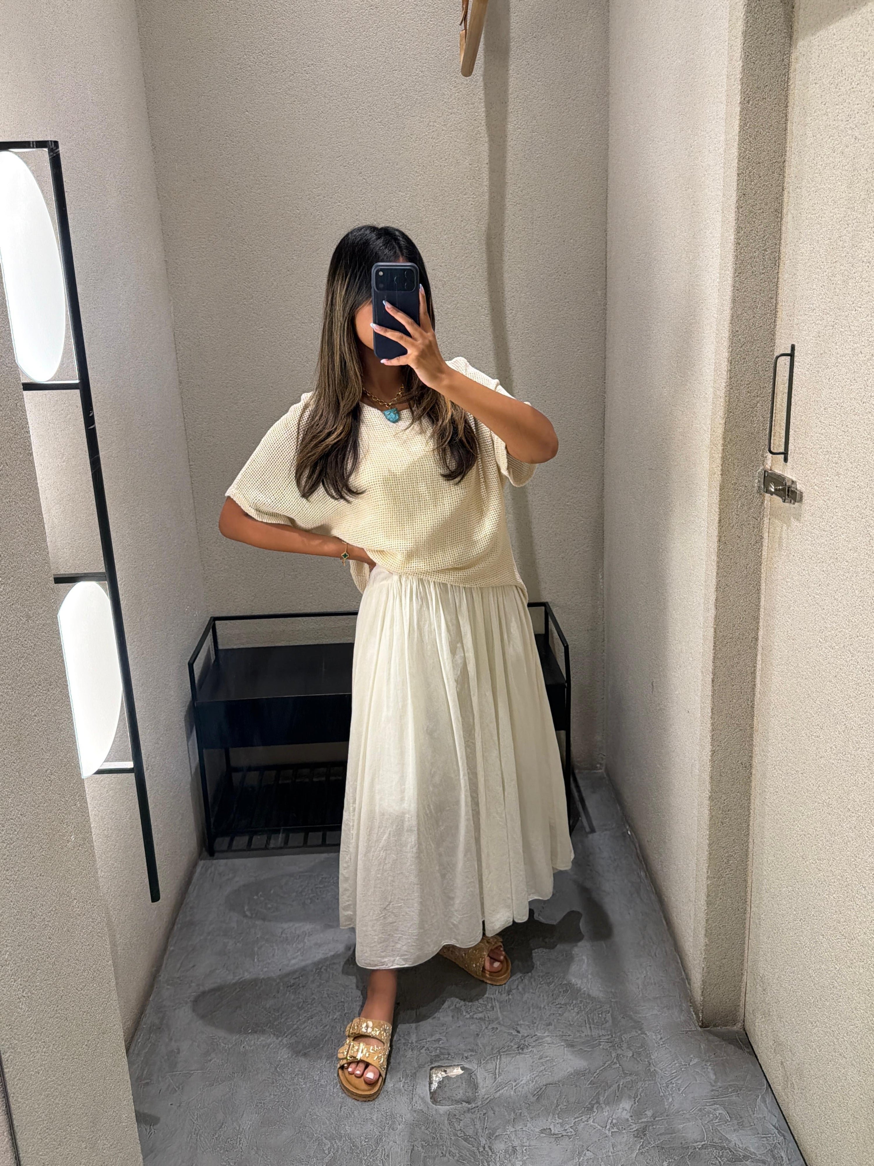 DB14456 Layered Dress فستان متعدد الطبقات