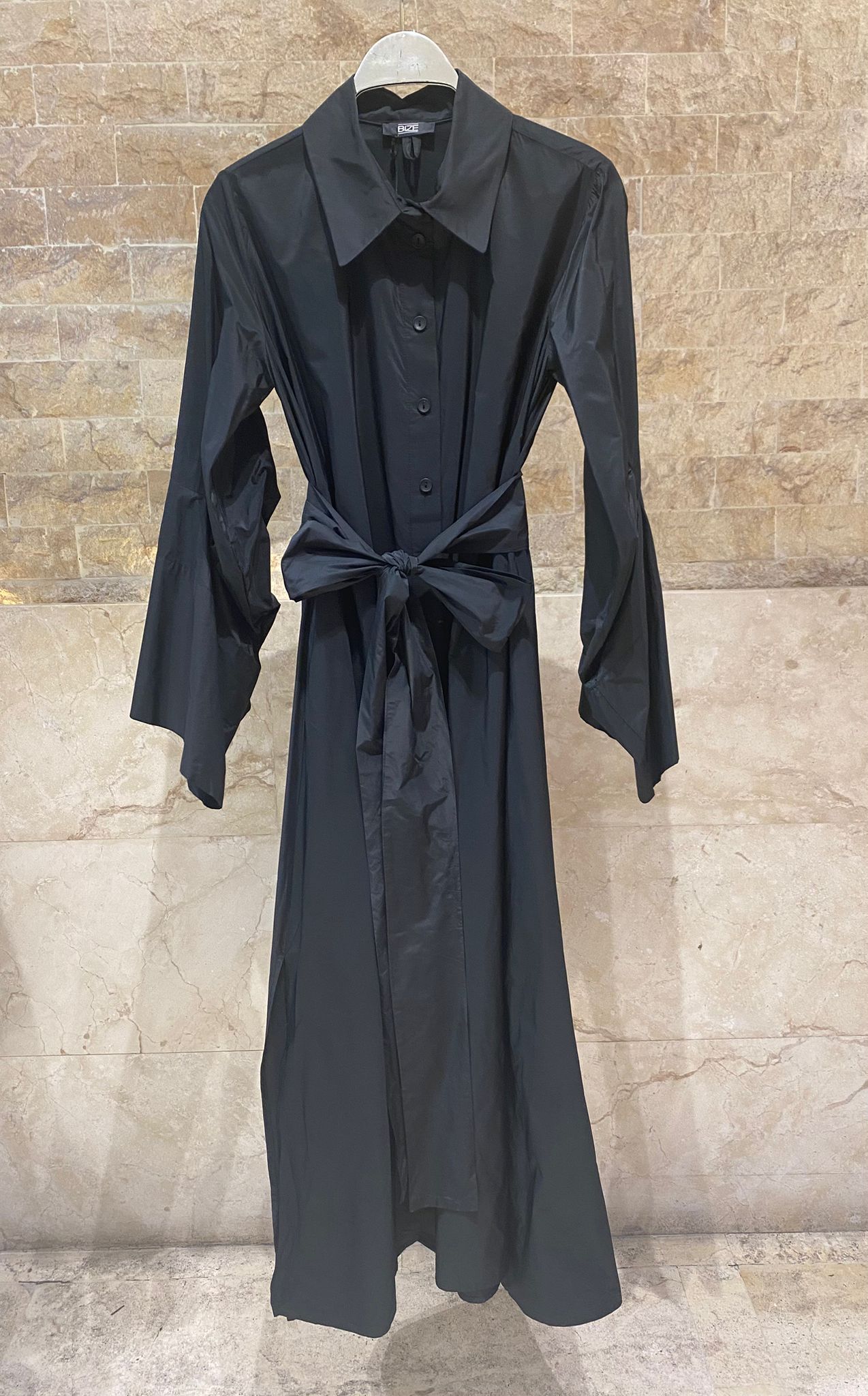 26SS-BZ2160 Belted Maxi Dress - Brown Loft