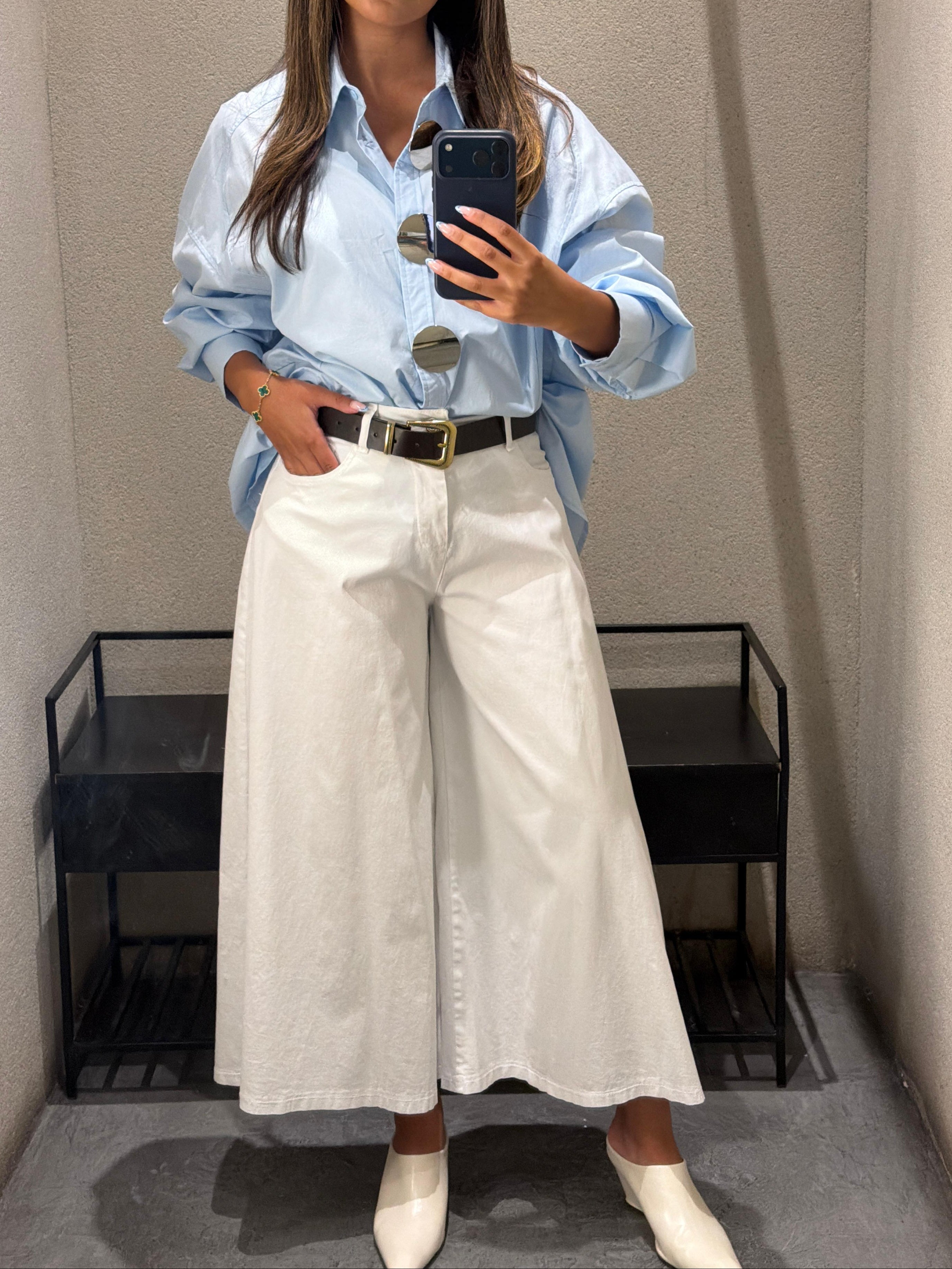 MJ264782 Oversized Shirt قميص واسع