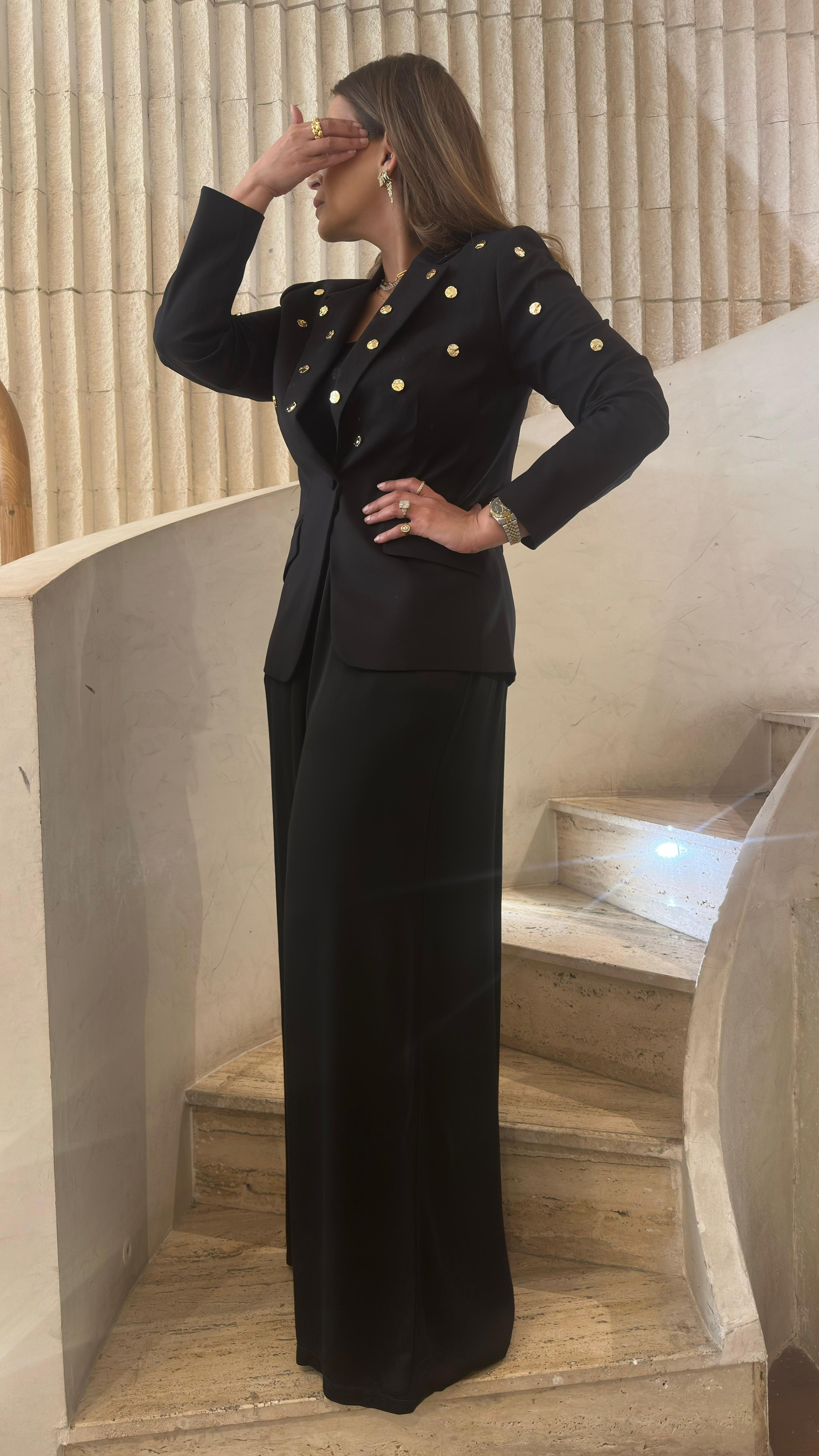 MS2602016 Tailored Jacket - Brown Loft