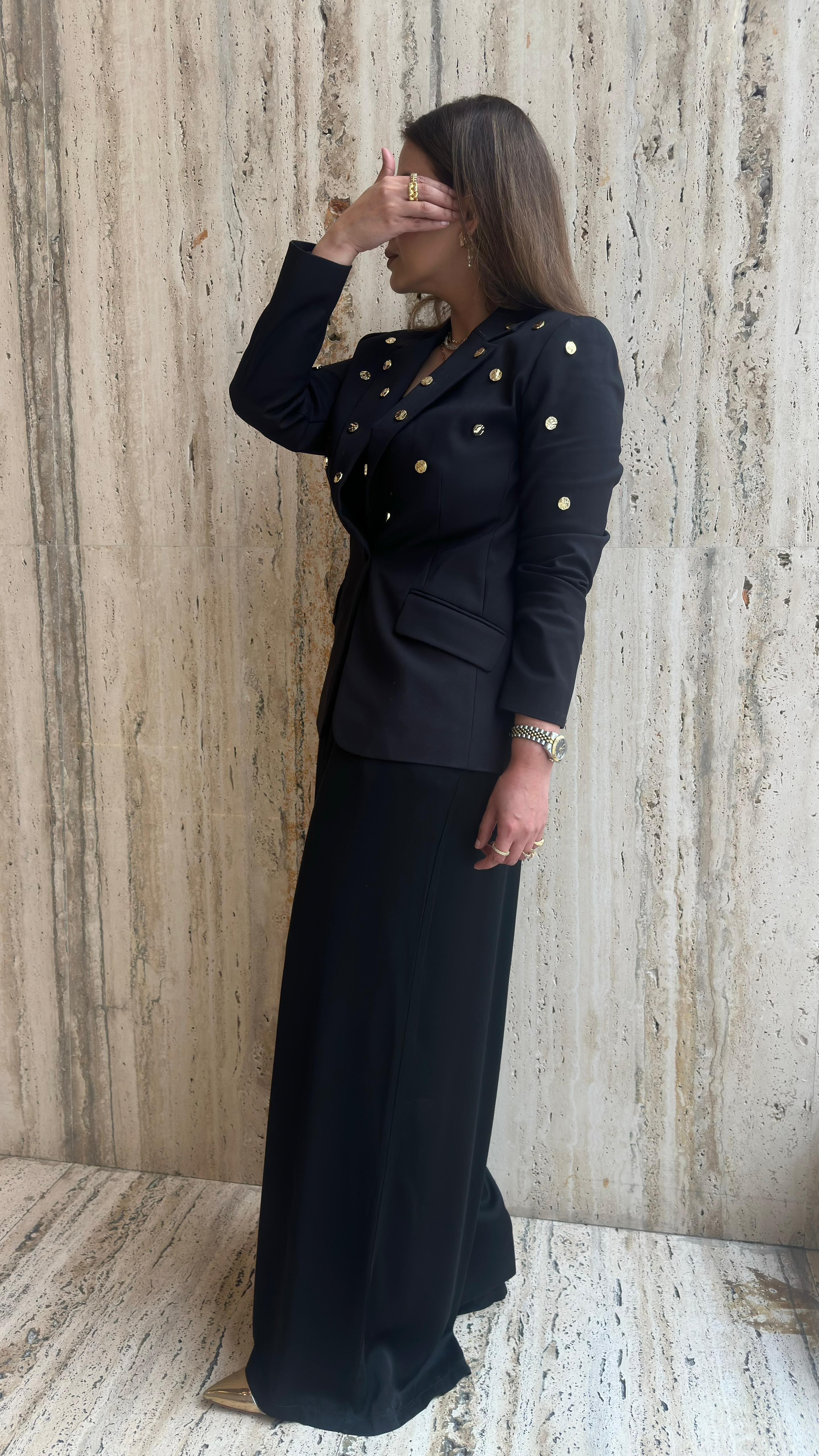 MS2602016 Tailored Jacket - Brown Loft