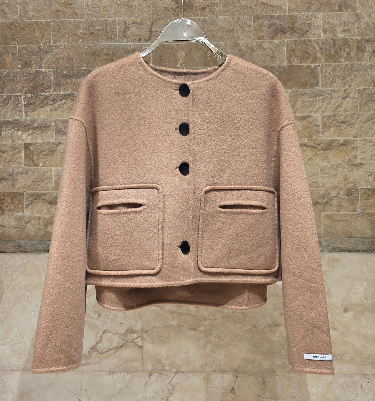 Karen Wool & Cashmere Blend Jacket