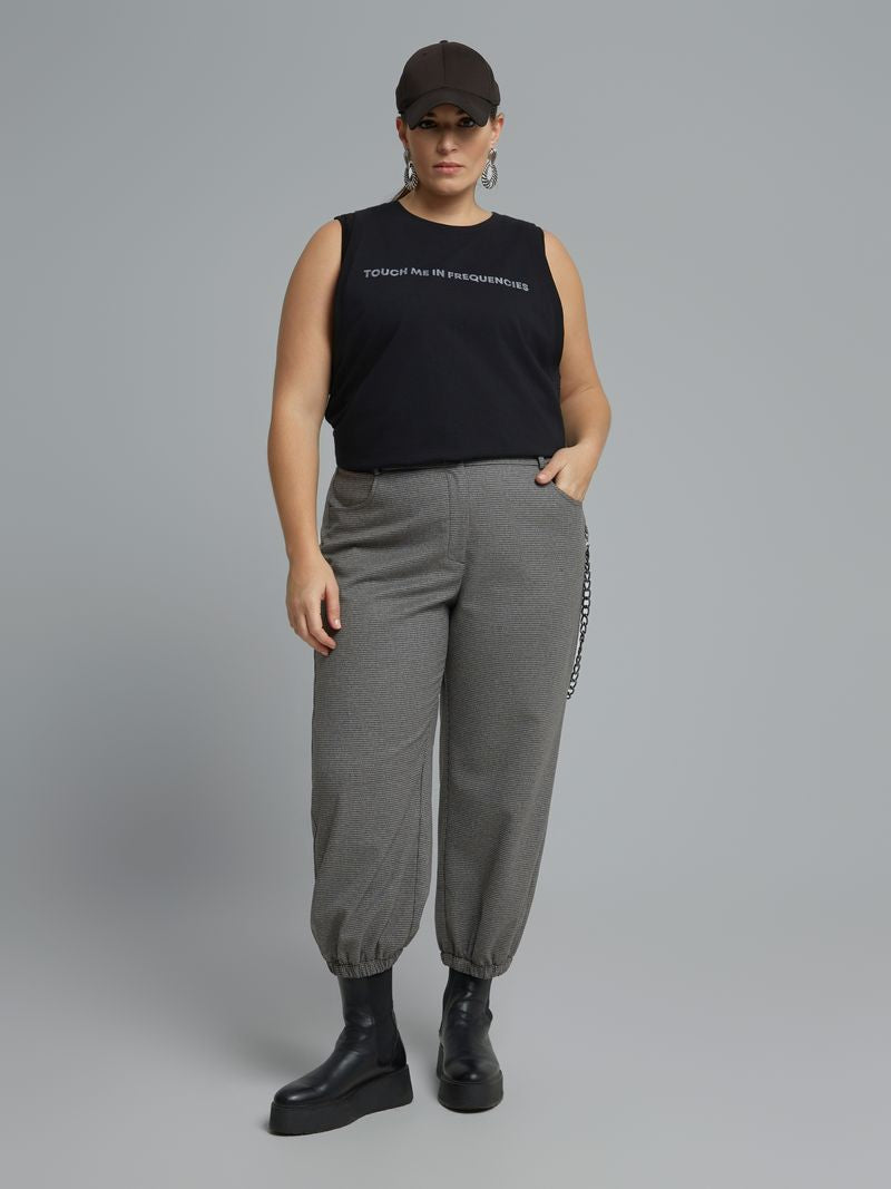 Lace Detail Shirt & Jogger Set 8601.3042/2066