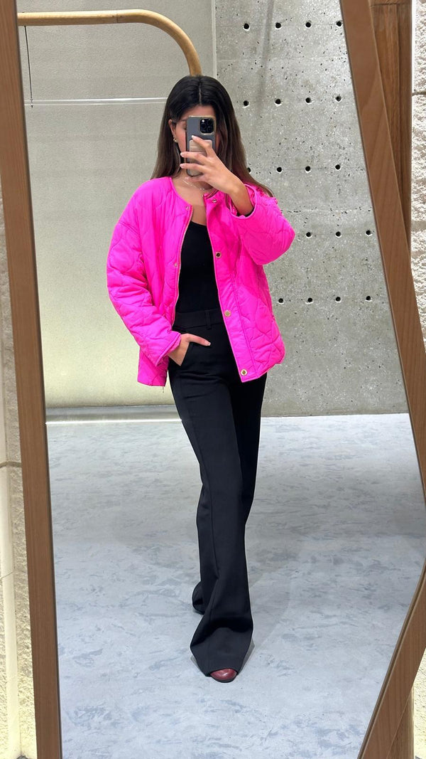 Oversized Quilted Jacket - MF2401015
