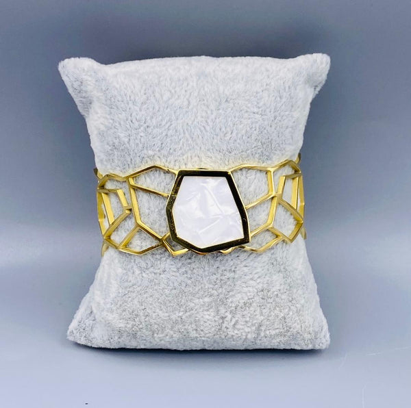 Geometry Open Cuff Bracelet - CPU010