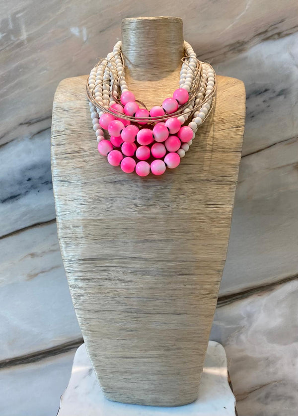 Agapanthus Beads Necklace - 308954