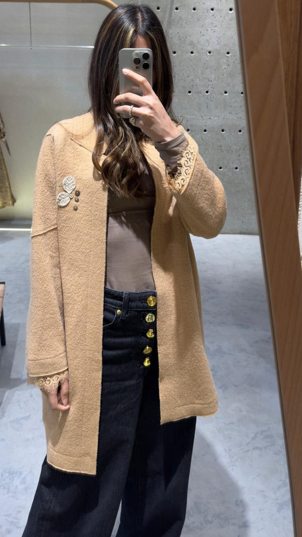 Wool Long Coat - EA-24W525