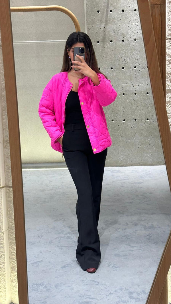 Oversized Quilted Jacket - MF2401015
