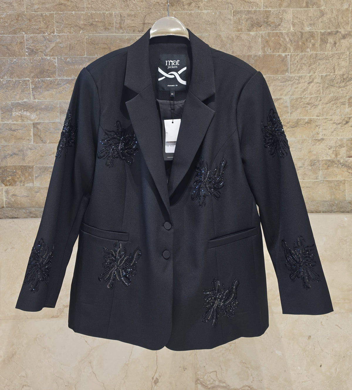 Floral Sequin Embroidered Jacket 0004.4522.N