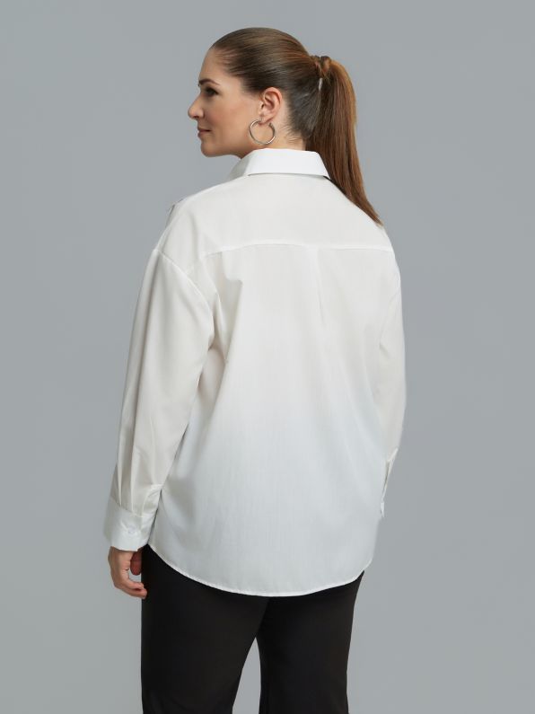 Shirt with Circular Embellishments 0004.3511
