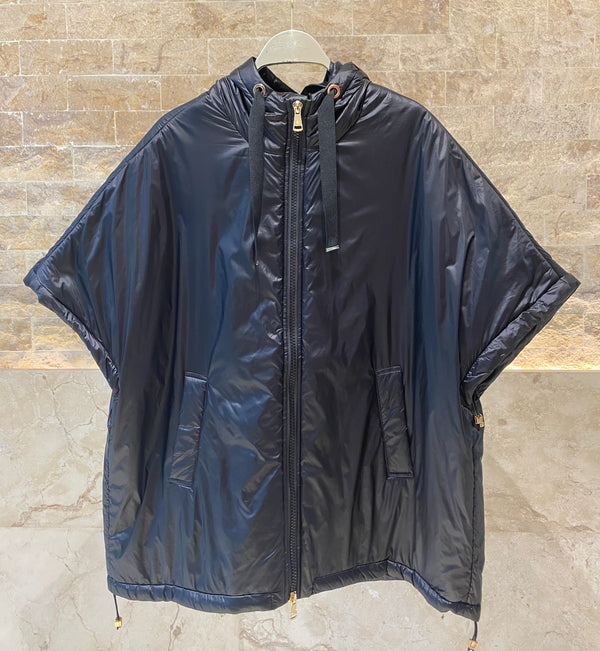 0004.4513 Relaxed Fit Hooded Puffer Jacket سترة منفوخة بغطاء رأس وقصة مريحة