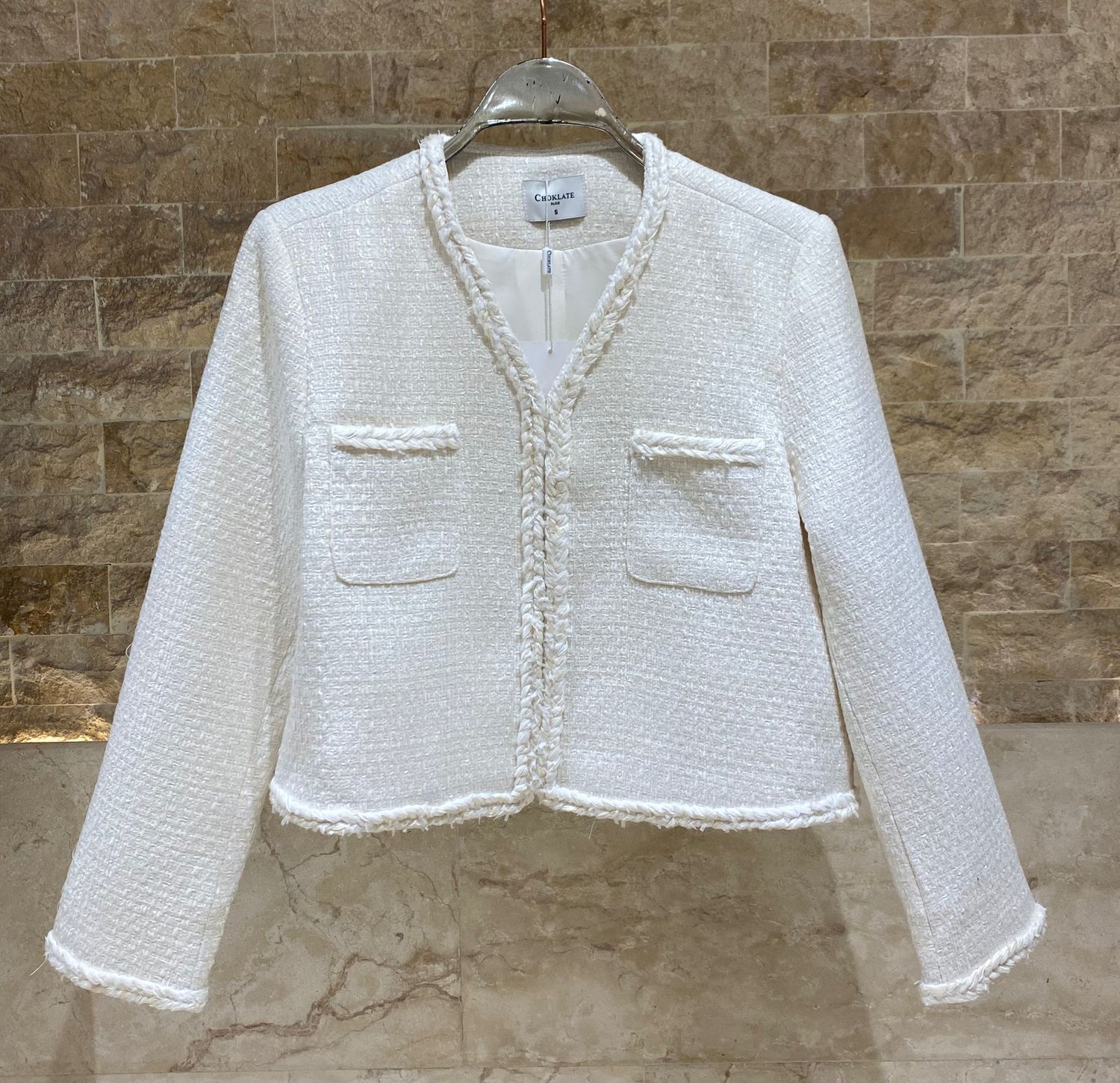 08562-1 Tweed Knit Jacket