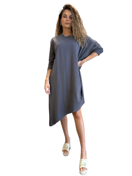 Asymmetrical Midi Dress 24Y2612