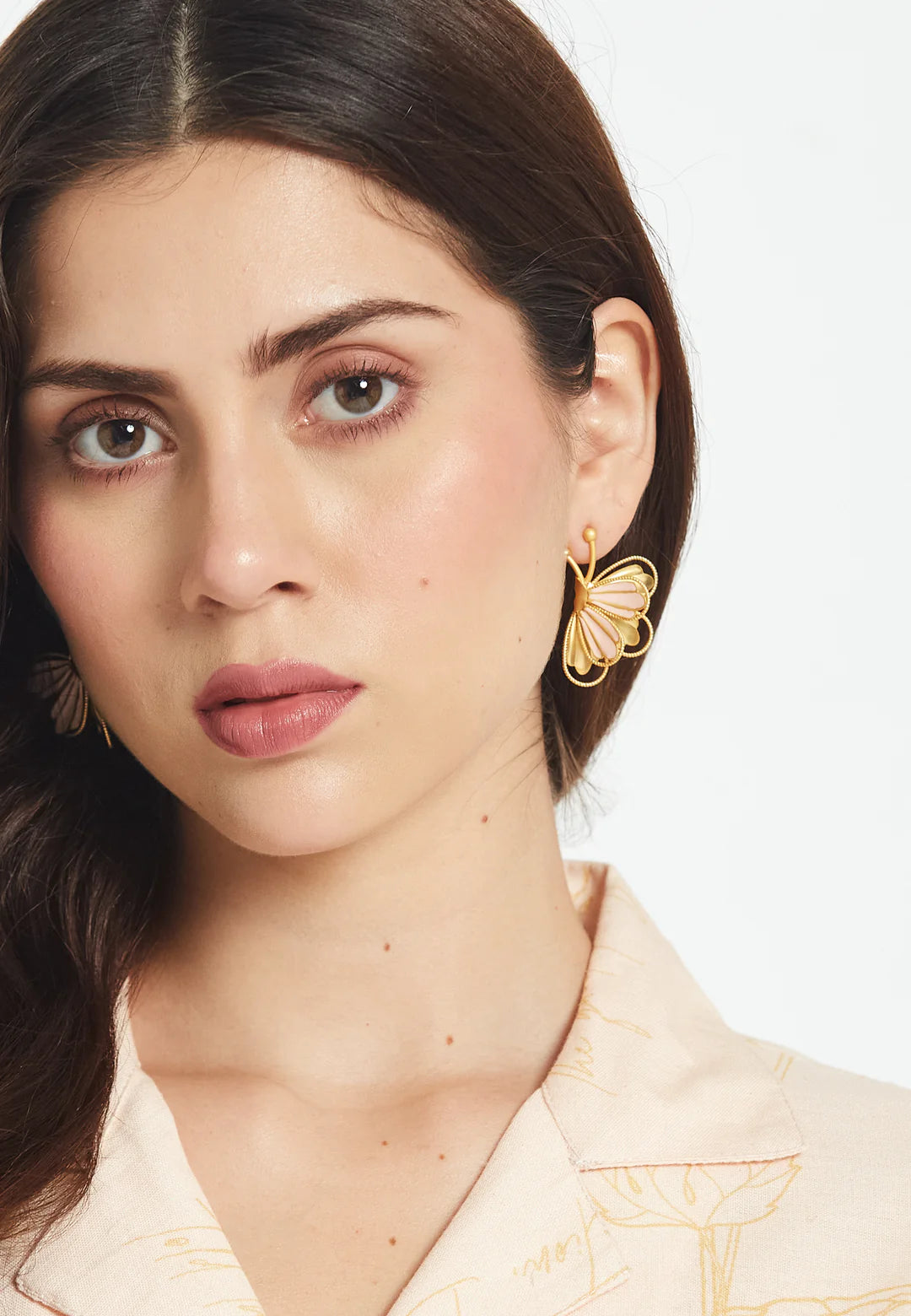 Iris Earrings أقراط الفراشة