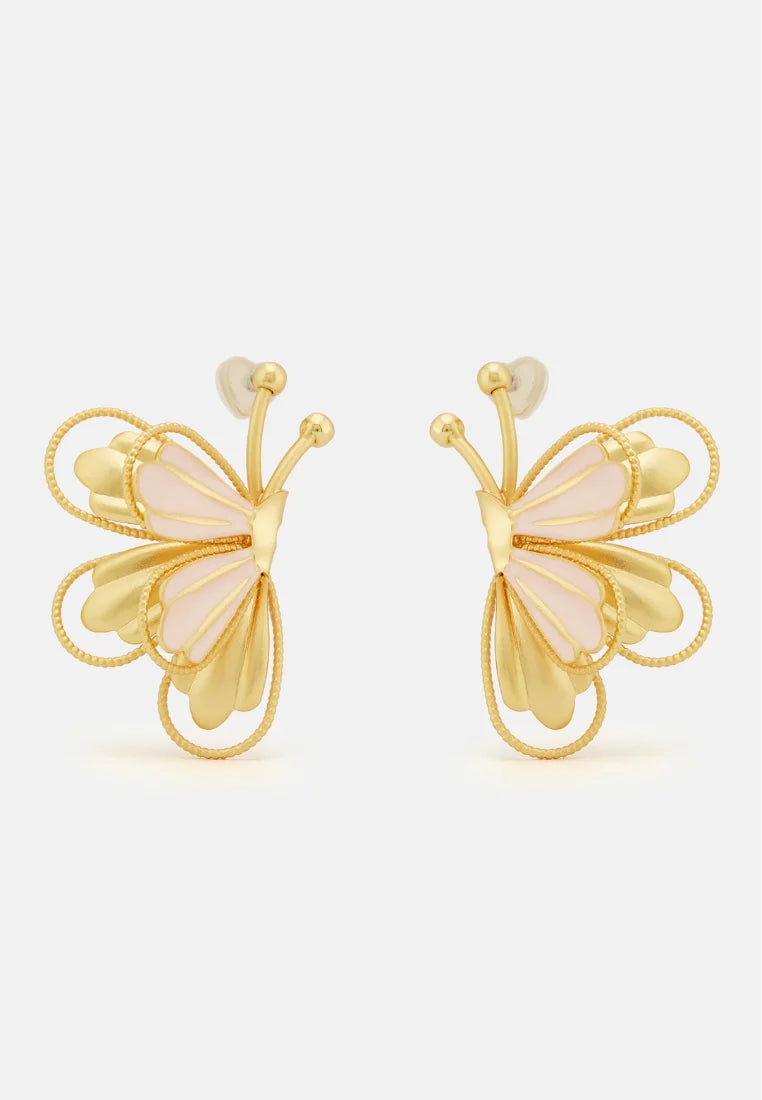 Iris Earrings أقراط الفراشة
