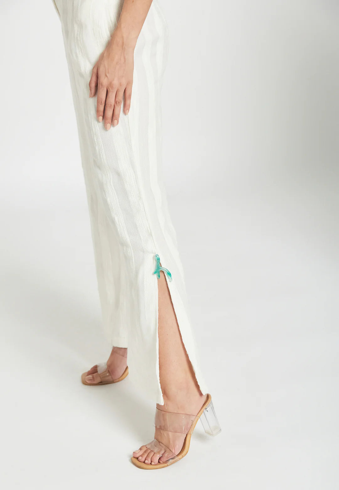 Sea  Muse Wide Leg Cotton Pants بنطال قطني واسع الساق