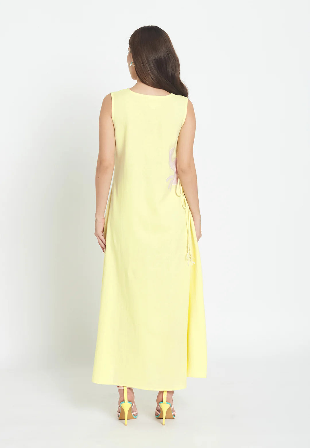 Solara Sleeveless Cotton Dress فستان قطن بدون أكمام