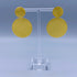 Double Thin Disk Earrings - Brown Loft