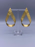Big Ribbon Hoop Earrings - 1384