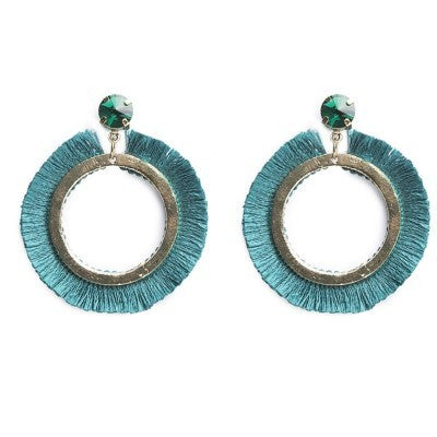 Tassel Hoop Earrings 04500230