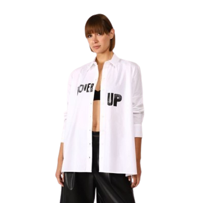 Power Up  Oversized Shirts قمصان كبيرة الحجم