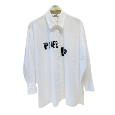 Power Up  Oversized Shirts قمصان كبيرة الحجم